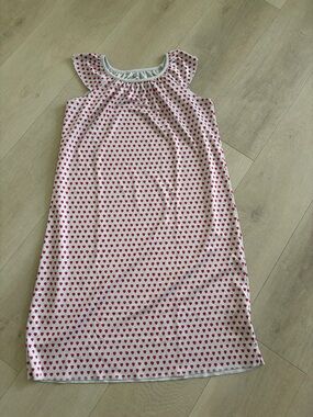 Roller Rabbit Pink and Red Heart Print Girls' Nightdress